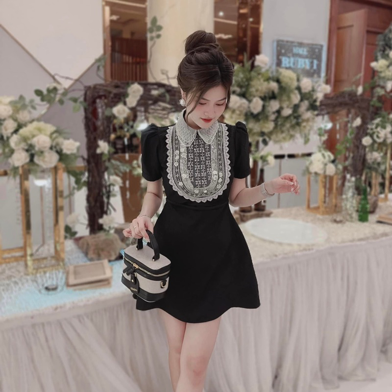 ĐẦM MIDI REN NGỰC