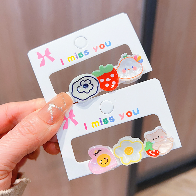 Set 3 kẹp mái cute - UniLabel