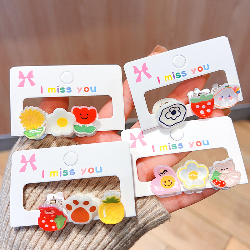 Set 3 kẹp mái cute - UniLabel