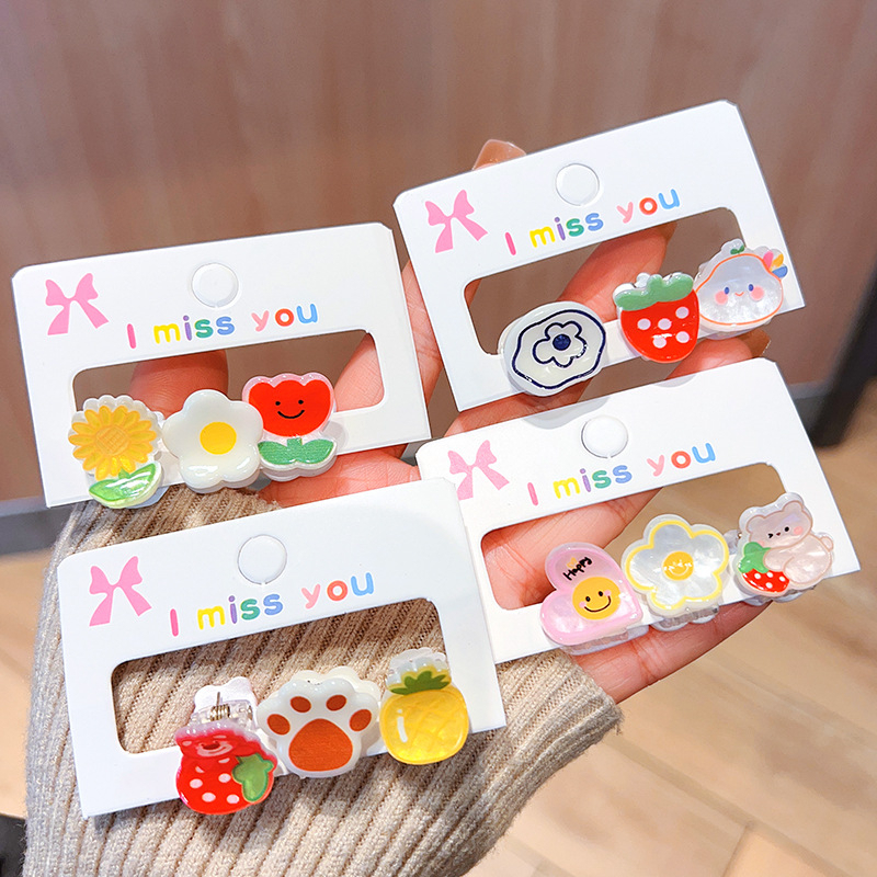 Set 3 kẹp mái cute - UniLabel