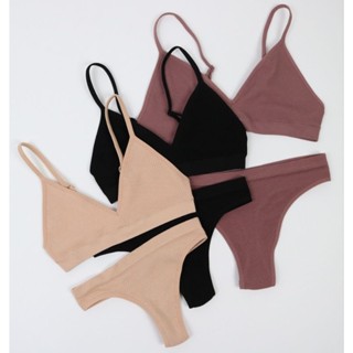 (Che tên sản phẩm) (32-42) Combo set đồ lót (áo + quần) xuất xịn P.r.i.m.a.r.k  - bigsize