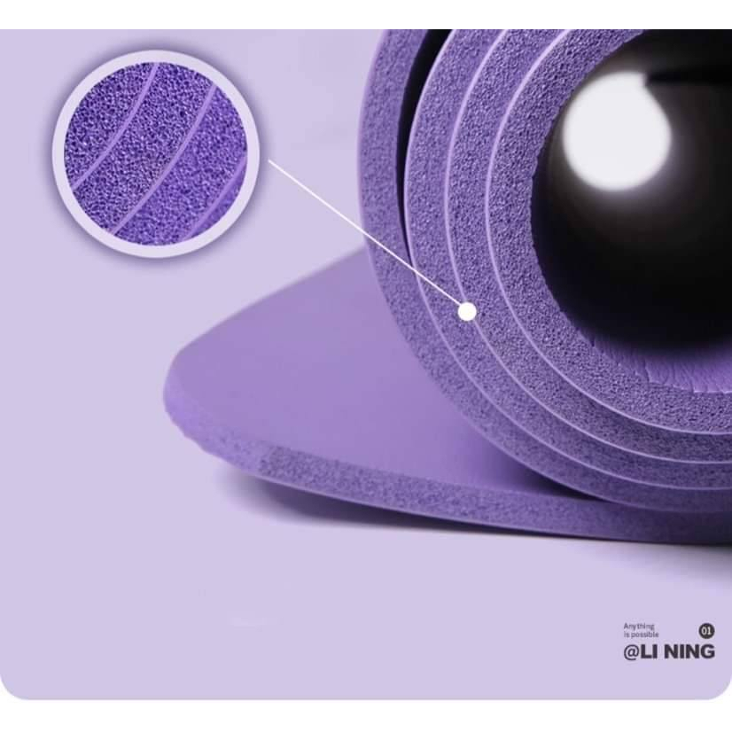 Thảm tập Lining Chính hãng các mầu dầy 8mm mầu ngẫu nhiên