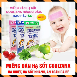 Miếng dán hạ sốt COOLTANA-Japan Technology, miếng dán hạ sốt cho bé, an toàn hiệu quả - Loki