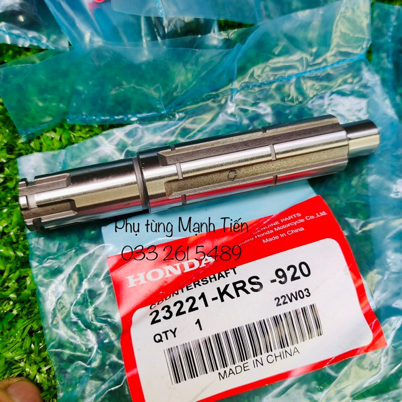 Trục số Thứ Cấp, Cốt nhông Wave Alpha, Dream Honda mã 23221KRS920