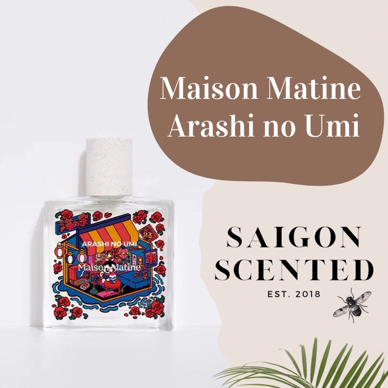 Nước hoa MAISON MATINE Arashi no Umi 2ml/5ml/10ml