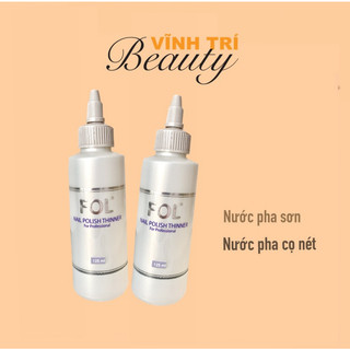 Nước Pha Sơn Móng Tay Cọ Nét  Fol cao cấp -Thinner Fol