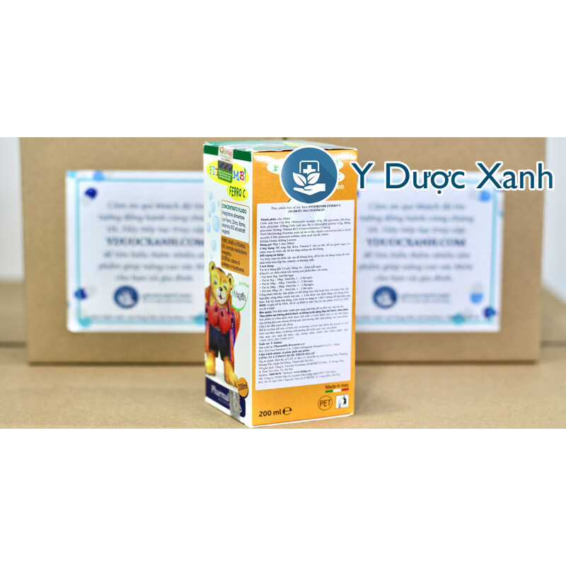 Mua  FITOBIMBI FERRO C, 200ml, Siro bổ sung sắt kẽm cho bé - Y Dược Xanh