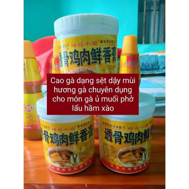 Cao gà- tăng hương cho lâu, phở, gà ủ muối...