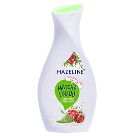 Sữa dưỡng thể hazaline xanh 140ml chai nhỏ