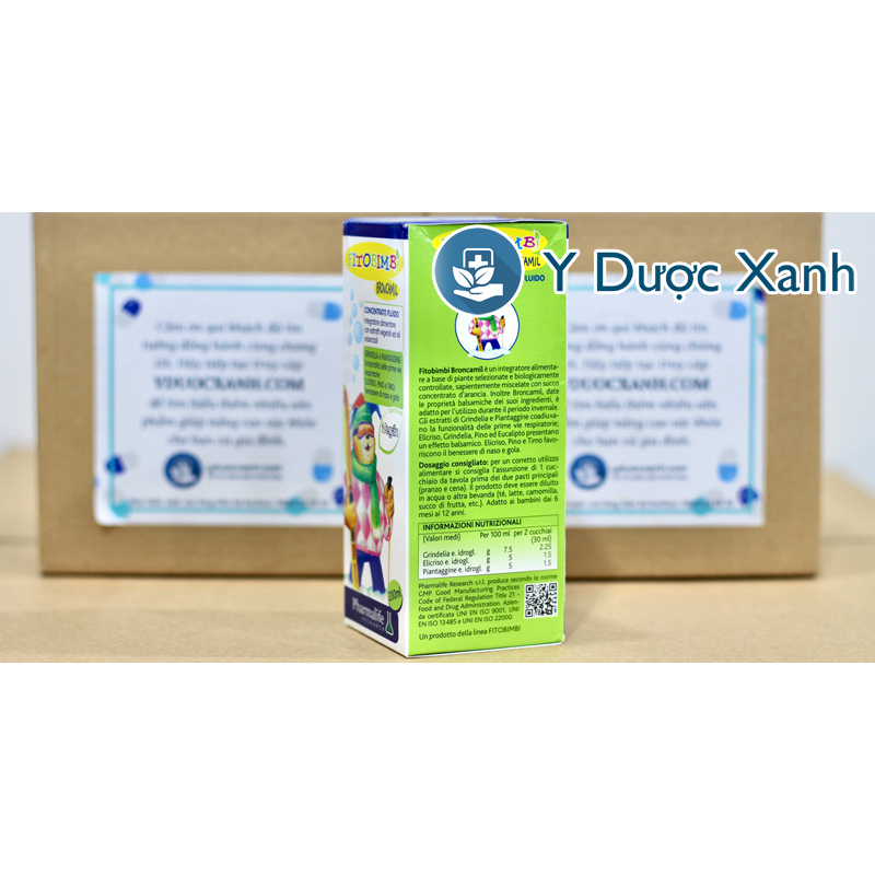 Mua  FITOBIMBI BRONCAMIL, 200ml, Siro giảm ho cho bé - Y Dược Xanh