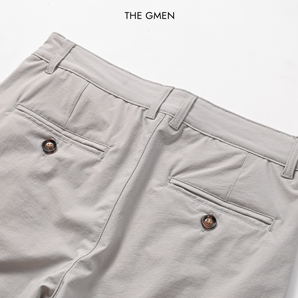 Quần short kaki gió DYNA SHORT form Smart - THE GMEN ELEGANT EST 2017