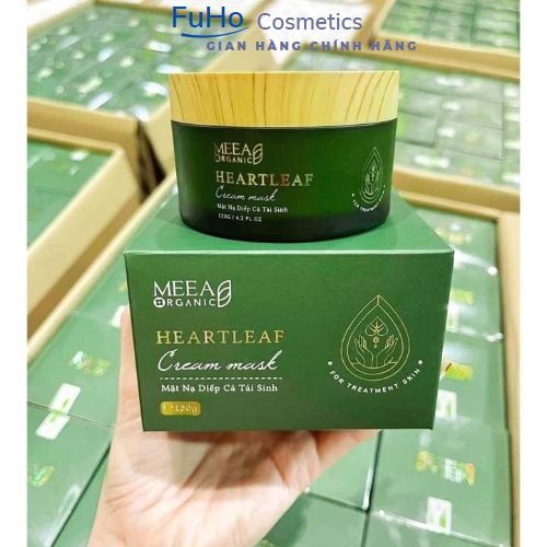 Mặt Nạ Diếp Cá Tái Sinh MEEA ORGANIC Giúp thải độc, giảm mụn, làm sạch và dưỡng da khoả mạnh Fuhocometics