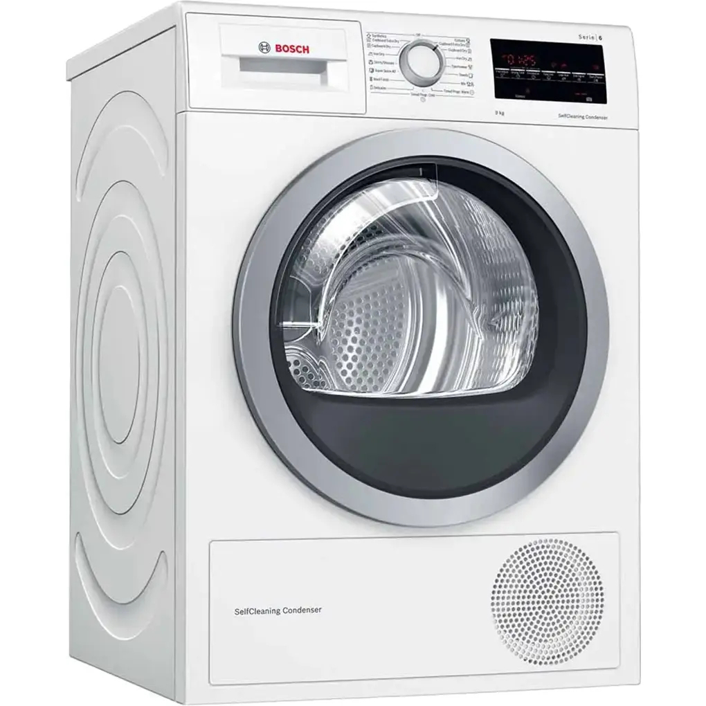 Máy Sấy Bơm Nhiệt Bosch 9 Kg WTW85400SG Mặc Được Ngay Sau Khi Hoàn Tất Chương Trình