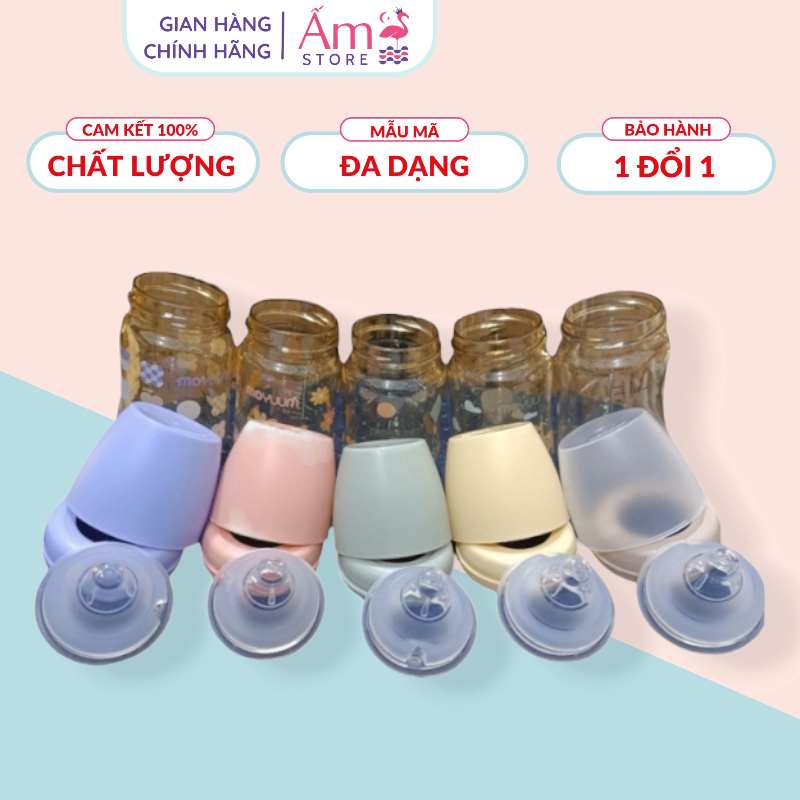 Bình Sữa Moyuum Nội Địa Hàn Quốc 170Ml Nhập Khẩu Chính Hãng Pp Bởi Ấm Store Chất Lượng Cao Cấp Cho Bé