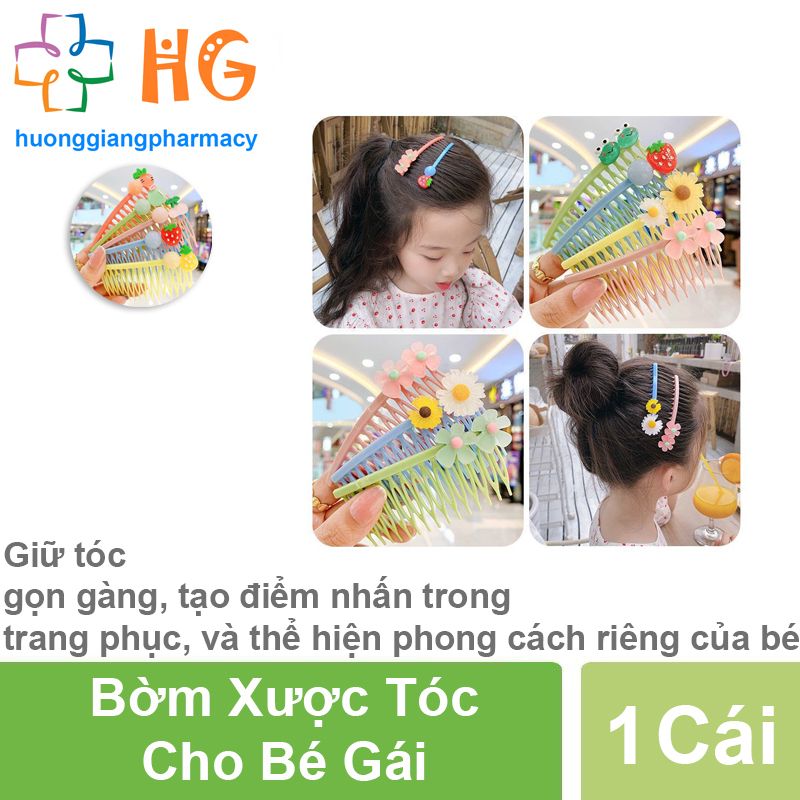 Bờm trang trí tóc bé gái Cute Dễ thương Phong cách hàn quốc