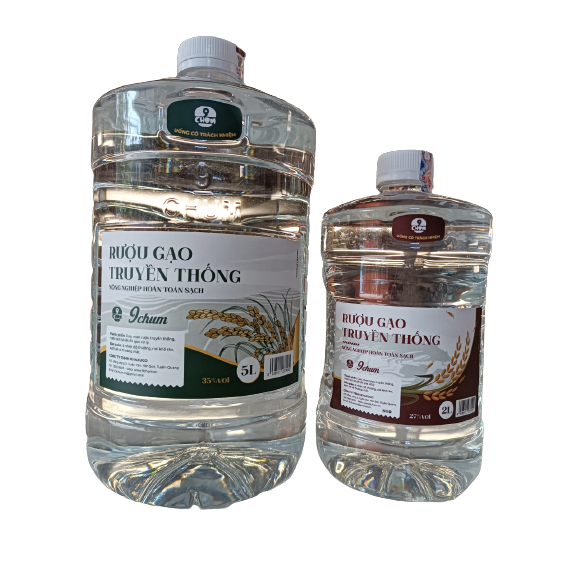 Rượu gạo truyền thống 9 Chum bình 5 Lít