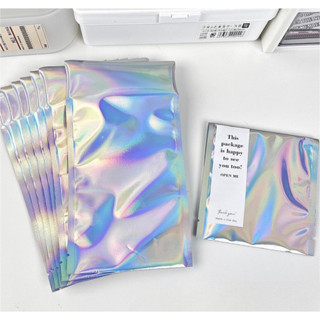 Túi niêm phong holo, túi dán bạc holo đựng sản phẩm