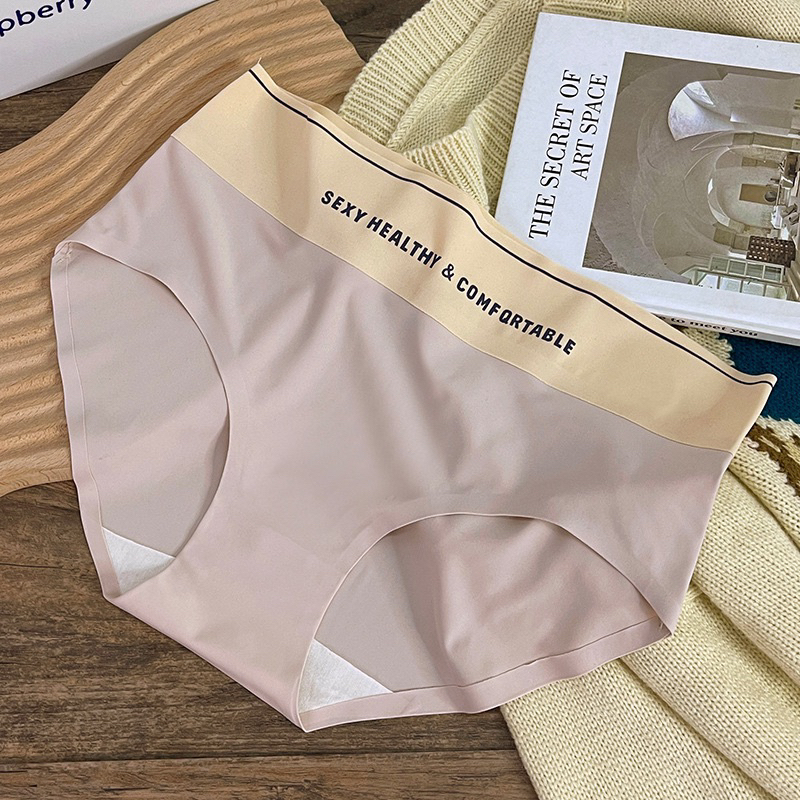 Quần Lót Nữ Đúc Su Tàng Hình CẠP VỪA Chữ Sexy HEALTHY Thể Thao Không đường viền có lớp đáy cotton