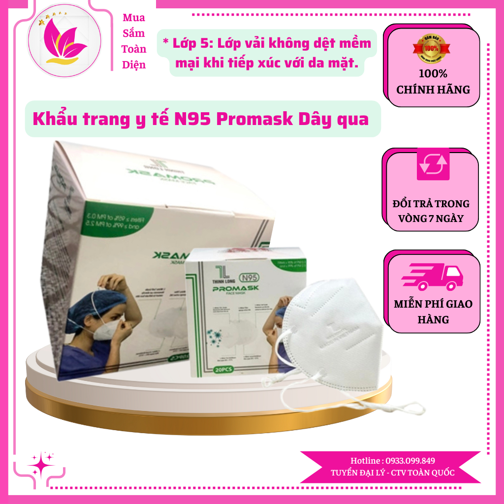 Khẩu trang y tế N95 Promask