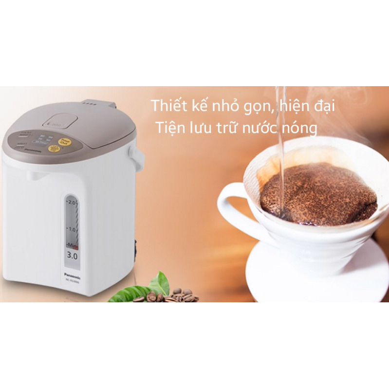 Bình thủy điện Panasonic NC-EG4000CSY 4 lít hàng mới 100% bảo hành chính hãng 12 tháng