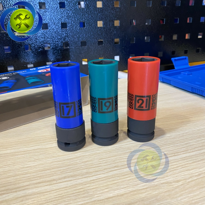 Bộ tuýp tháo mâm xe Kingtony 44905MP bọc nhựa màu