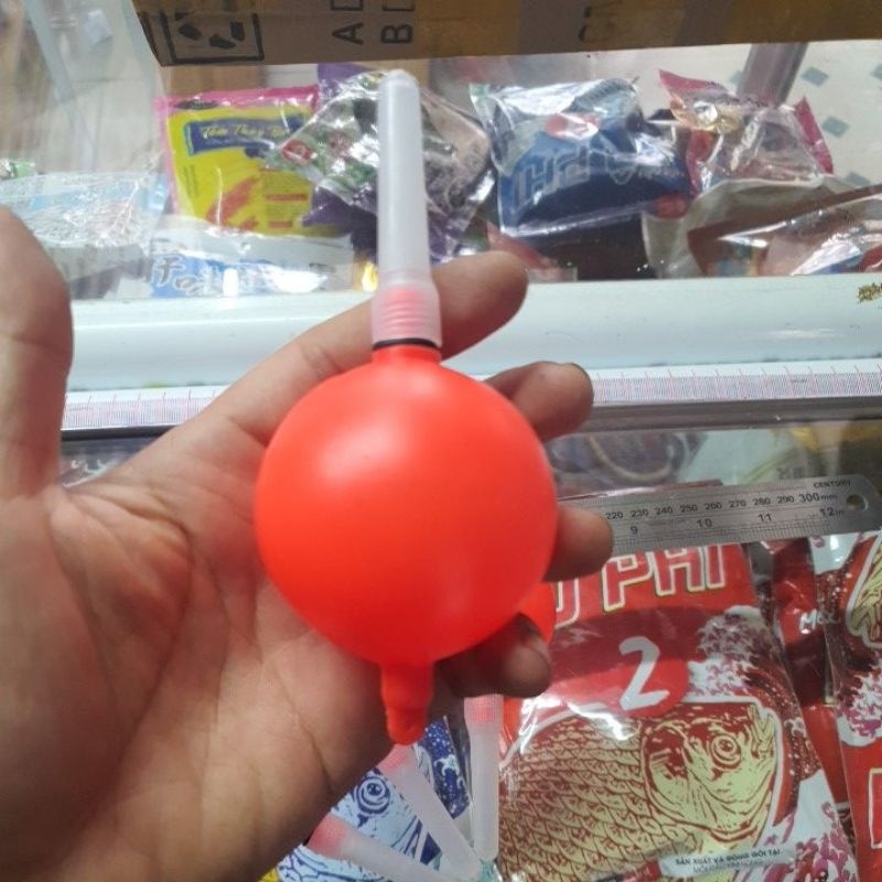 Phao bóng lăng xê / phao boom, bom bằng nhựa câu cá mè, phao bơm nhựa câu đêm, câu ngày