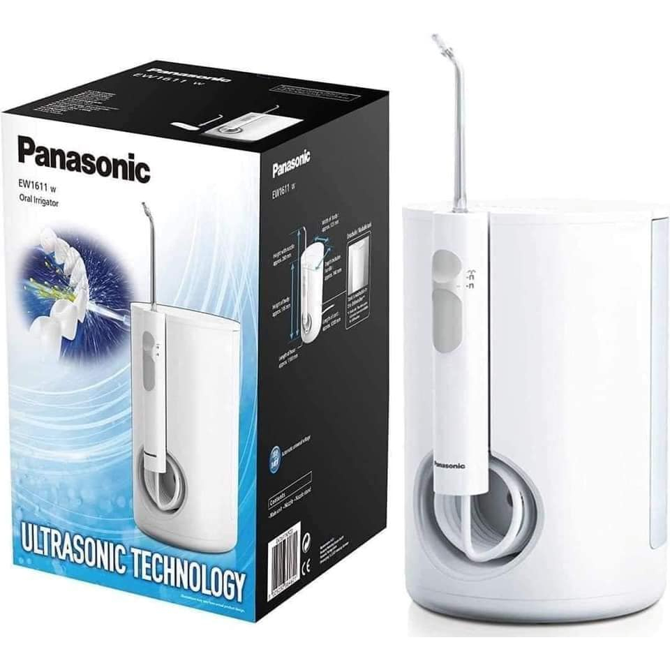 Máy tăm nước Panasonic EW1611(10 áp lực nước + 2 đầu tăm phun)