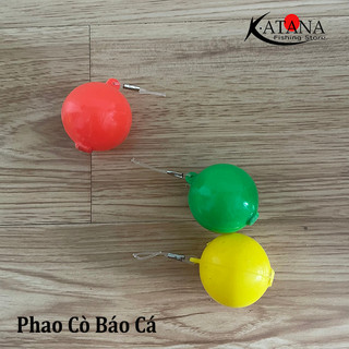 Combo 2 phao mút câu cá, phao có báo cá