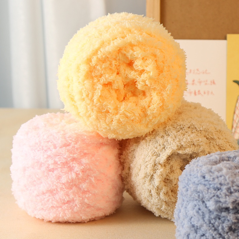 Len bông xù 100gram