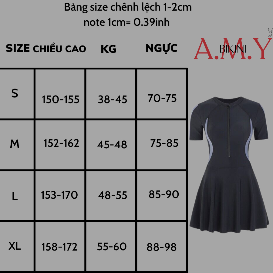 [ HOẢ TỐC - HN Bikini A.M.Y]Đồ bơi liền mảnh che bụng thời trang cho nữ HÀN QUỐC 2023 | BigBuy360 - bigbuy360.vn