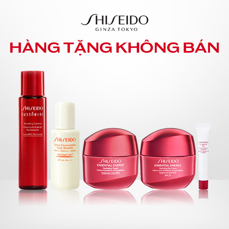 [Quà tặng không bán] Bộ quà tặng Shiseido (tặng kèm sản phẩm UTM 50 - New) (JUN'23)