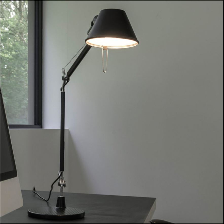 Đèn bàn inox MONSKY cao cấp IKYCHI LAMP DT02 - Tặng kèm bóng LED