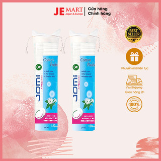 Bông tẩy trang Jomi Nhật 120 miếng