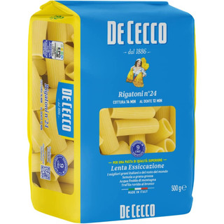 Nui Rigatoni Dececco No.24 Túi 500g