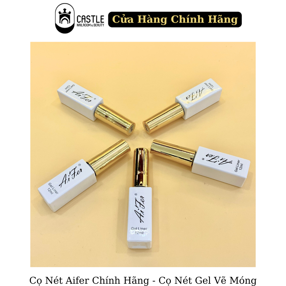Cọ Nét Aifer Chính Hãng - Cọ Nét Gel Vẽ Móng