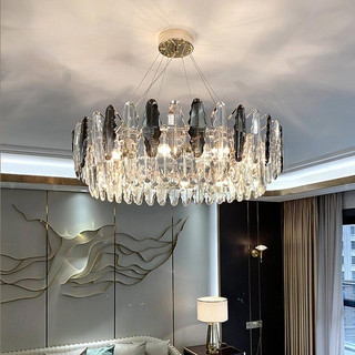 ĐÈN CHÙM PHA LÊ LUXURY 8091