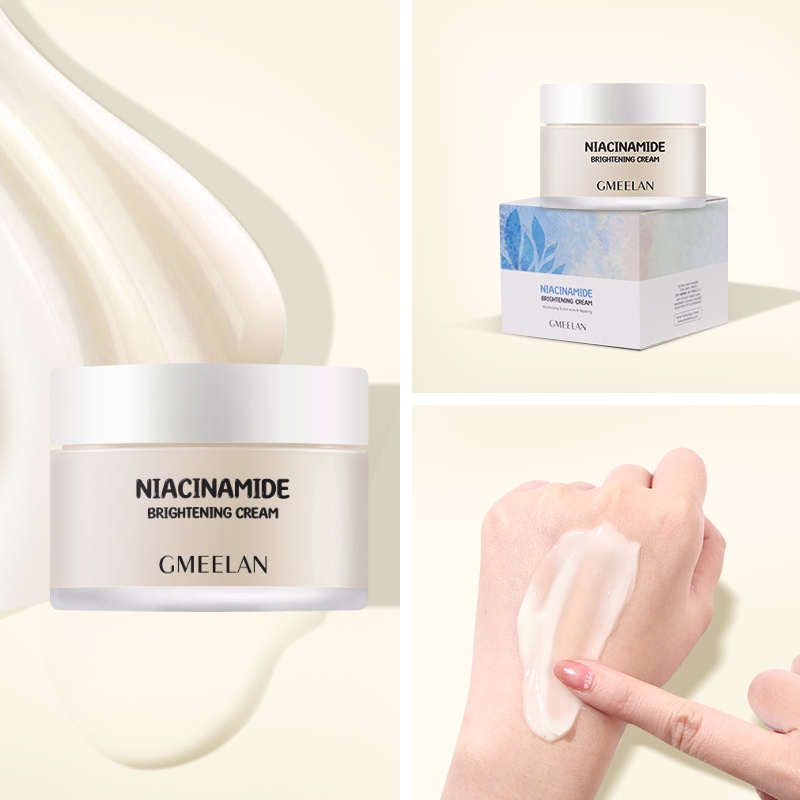 Kem Dưỡng ẩm Trắng Da GMEELAN 50g Facial Niacinamide Cream Chống Lão Hóa