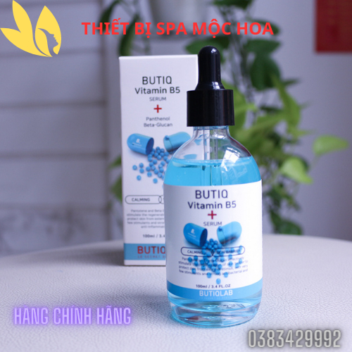 Serum B5 BUTIQ LAB Hàn Quốc, Tinh Chất Vitamin B5 BUTIQ LAB Phục Hồi Cấp Ẩm Trắng Da Chai 100 ml