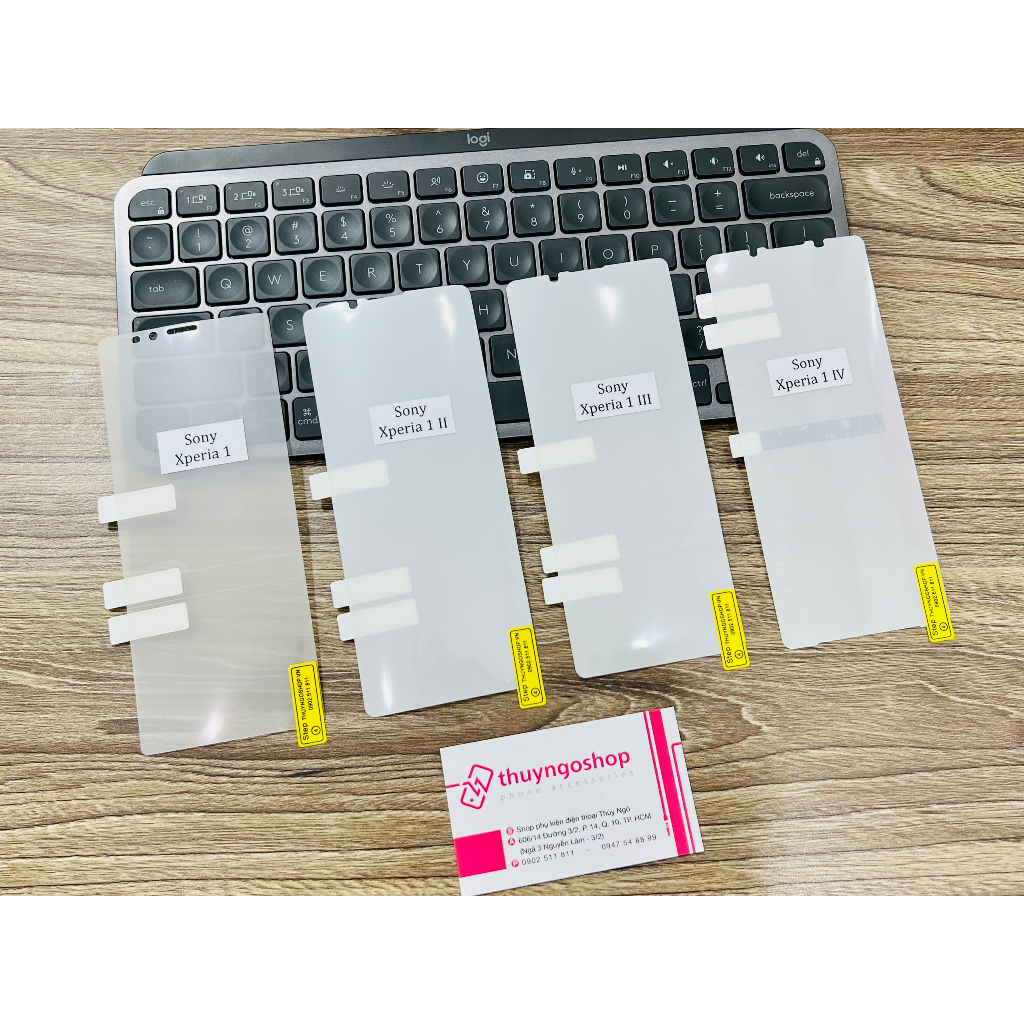 Dán PPF màn hình Sony Xperia 1 - Xperia 1 Mark II - Xperia 5 - Xperia 5 Mark II - Xperia 10 Mark II - XZ3 - XZ2