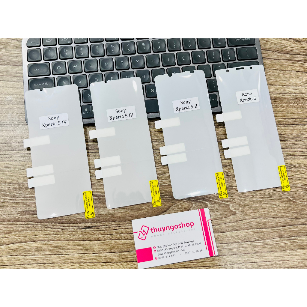 Dán PPF màn hình Sony Xperia 1 - Xperia 1 Mark II - Xperia 5 - Xperia 5 Mark II - Xperia 10 Mark II - XZ3 - XZ2