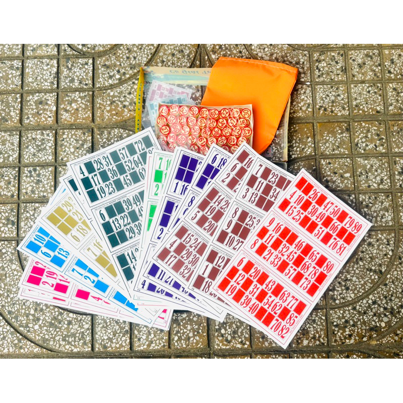 Cờ Lô Tô Nhựa Melanine Tốt - Loto Vinh Phát, Loto Hạnh Chương Đẹp Giá Rẻ Chơi Tết