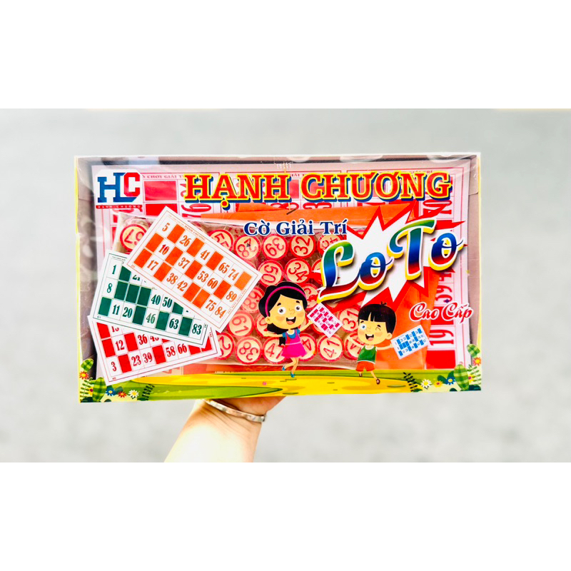 Cờ Lô Tô Nhựa Melanine Tốt - Loto Vinh Phát, Loto Hạnh Chương Đẹp Giá Rẻ Chơi Tết