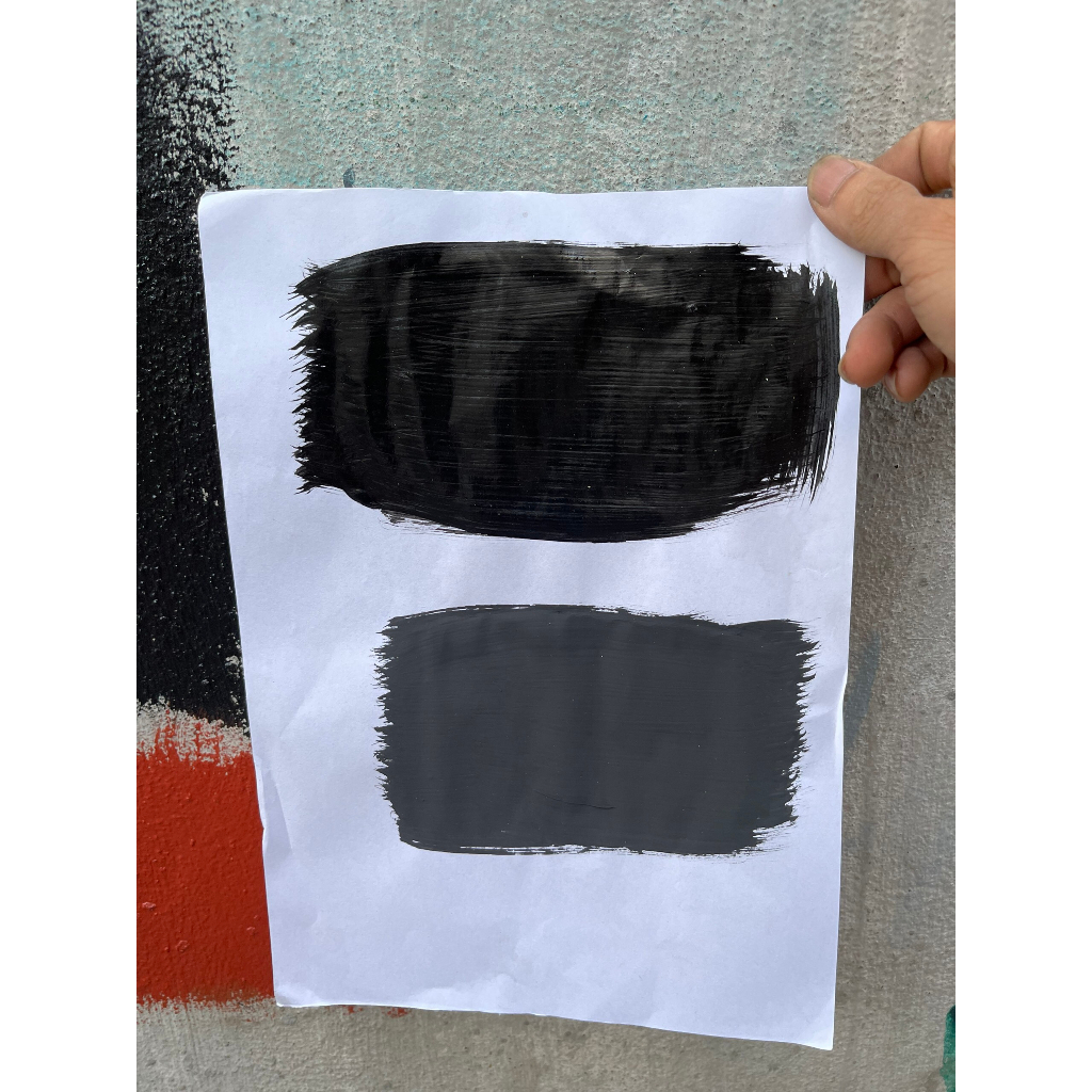 Sơn chậu cảnh  Supon màu đen bóng 1kg - sơn trực tiếp không cần lót