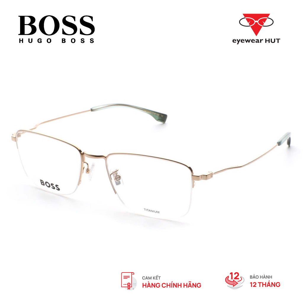 Kính Gọng Nam chính hãng HUGO BOSS (F) BOSS1516G_55 phong cách Cơ bản kiểu dáng Vuông
