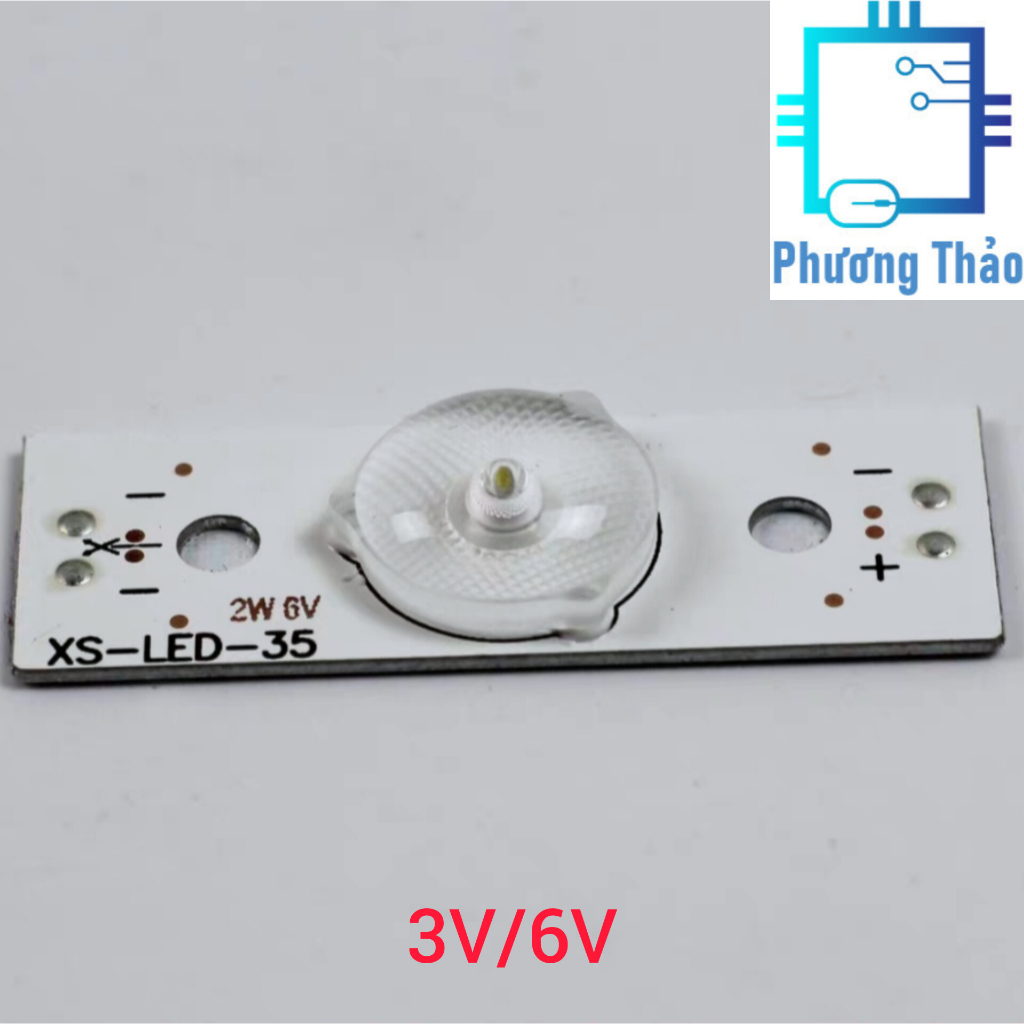 Đèn LED TV LCD hạt lớn gương lồi hoặc lõm, đèn nền TV LCD 3V/6V 2W