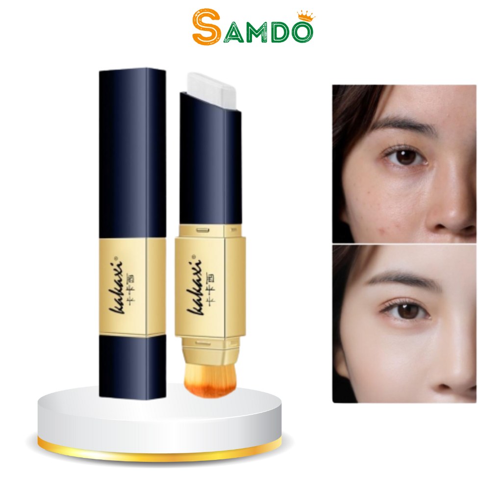 Kem Nền Che Khuyết Điểm Kakaxi 2 Đầu Giúp Che Phủ Tự Nhiên, Dưỡng Ẩm Và Lâu Trôi