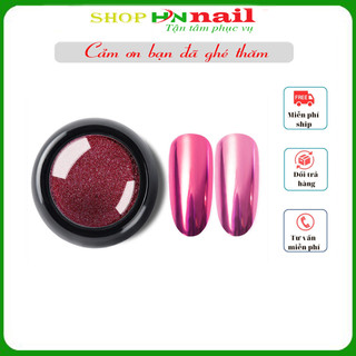 Nhũ tráng gương màu tím (04) chăm sóc trang trí móng làm đẹp nail mi