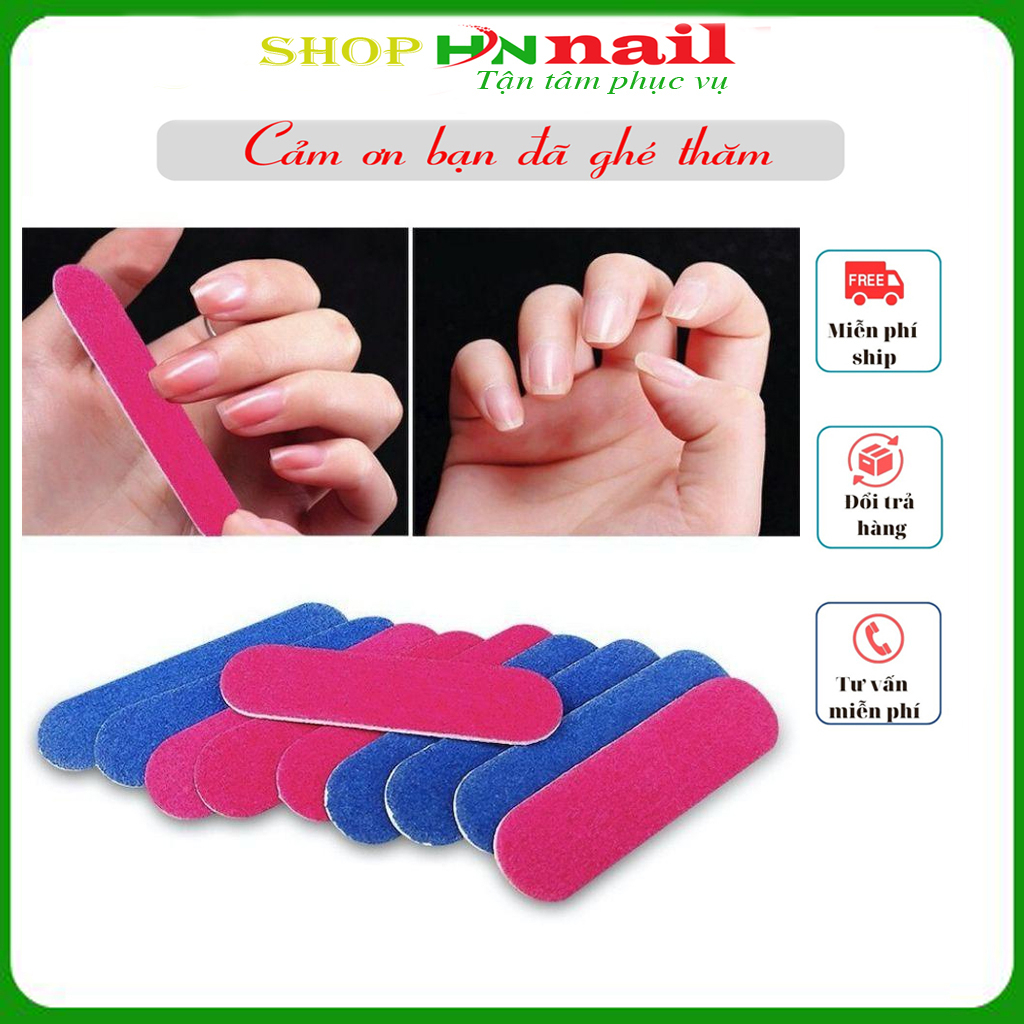 Dũa Móng Tay MINI dụng cụ hỗ trợ làm đẹp nail mi spa thời trang nữ shop hnnail