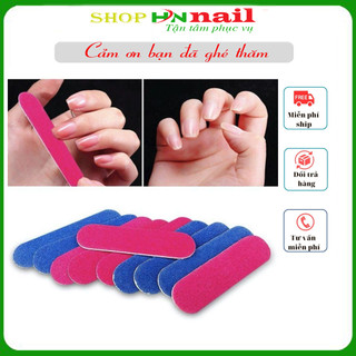 Dũa Móng Tay MINI dụng cụ hỗ trợ làm đẹp nail mi spa thời trang nữ shop hnnail
