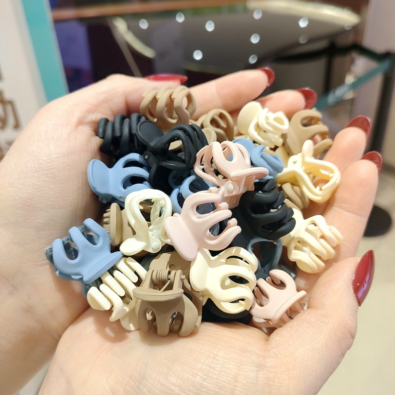 💓Kẹp Tóc Nữ Cỡ Nhỏ Cố Định Tóc Đuôi Ngựa Chống Xóc
